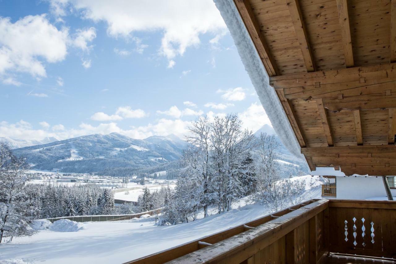 Ferienwohnung Oberschartlhof Flachau Exterior foto