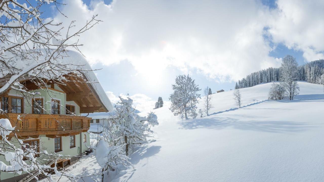 Ferienwohnung Oberschartlhof Flachau Exterior foto
